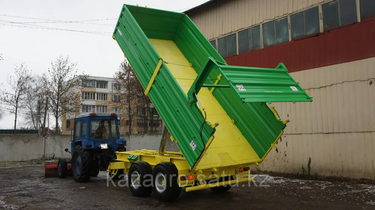 ПОЛУПРИЦЕП ТРАКТОРНЫЙ САМОСВАЛЬНЫЙ ПТС-12П (ПРОФИЛЬНЫЙ БОРТ)