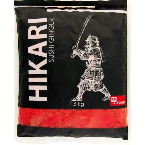 Имбирь маринованный розовый Hikari