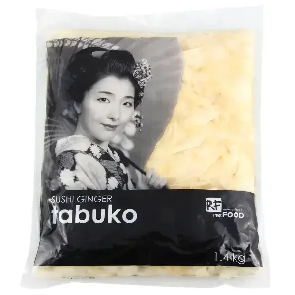 Имбирь маринованный белый Tabuko