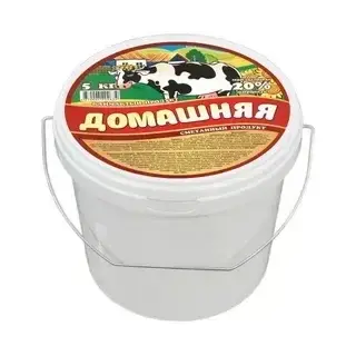 Сметана Домашняя 5кг