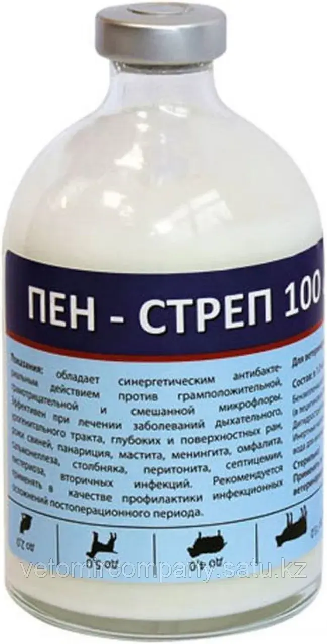 ImmCont Пен-стреп антибиотик инъекции 100 мл Код: 119904735