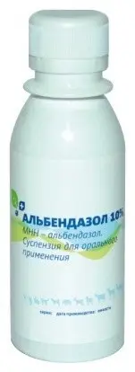 Биохимфарм Альбендазол 10% антигельминтный суспензия 1000 мл Код: 110833915