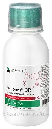 NITA-FARM Энронит OR антибактериальный 100 мл Код: 107505186