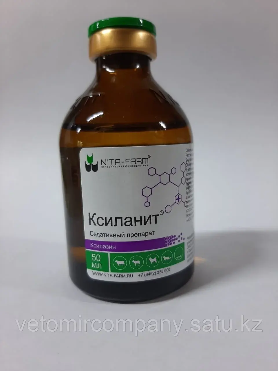 NITA-FARM Ксиланит успокаивающий раствор 50 мл Код: 105927811