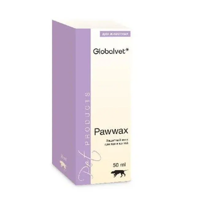 Защитный воск для лап и когтей Pawwax (ГлобалВет), туба 50 мл