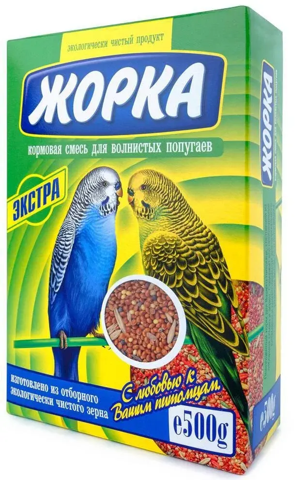Жорка Корм для волнистых попугаев Экстра