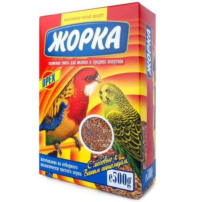 Жорка Корм для мелких и средних попугаев Орех