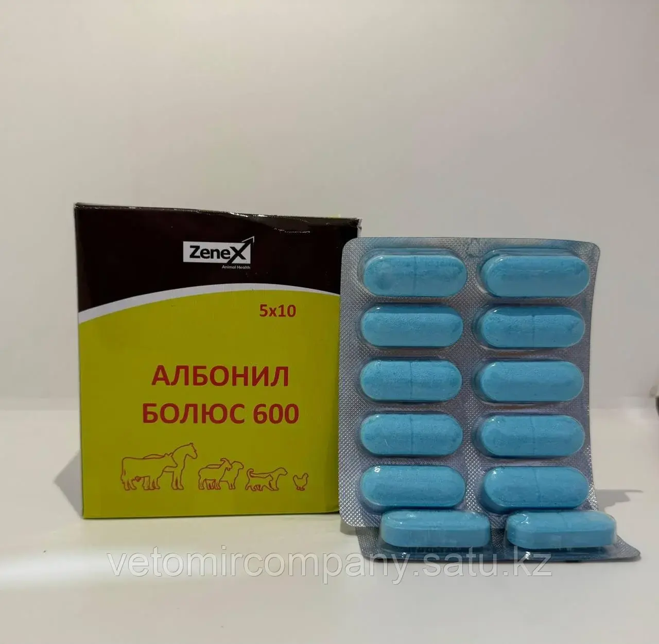 Албонил болюс 600 ZENEX Индия Код: 2092415
