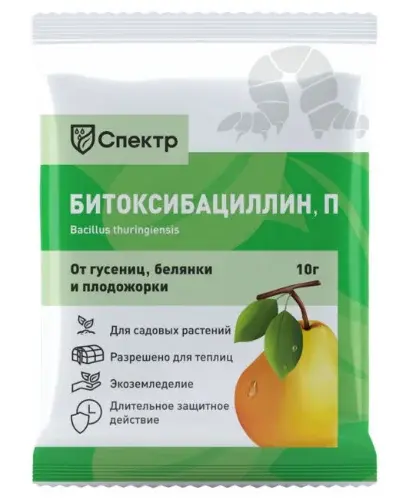 Биоинсектицид битоксибациллин, П, 10 г
