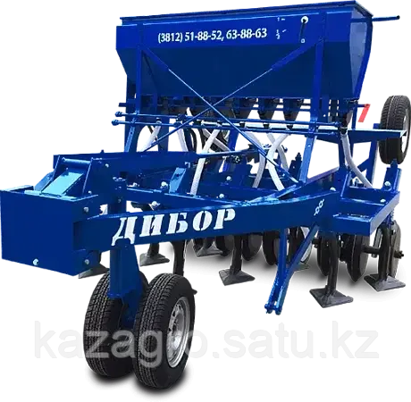 Сеялка-культиватор зернотуковая для полосного посева СКП-2.1 Г.У