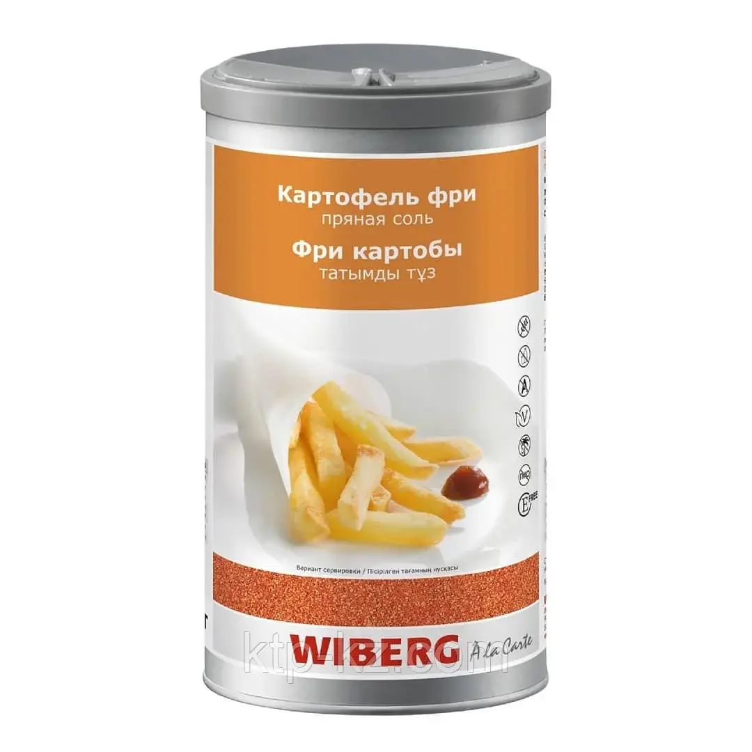 Картофель фри, пряная соль. WIBERG Код: 273010
