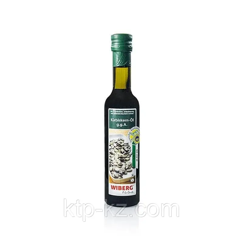 Тыквенное масло нерафинированное , 0,5л, WIBERG Код: 247219