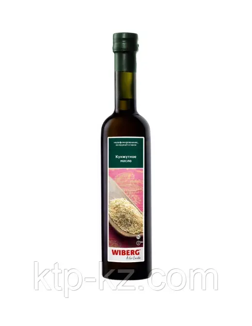 Кунжутное масло, нерафинированное, из кунжута, 0,5л, WIBERG Код: 247219