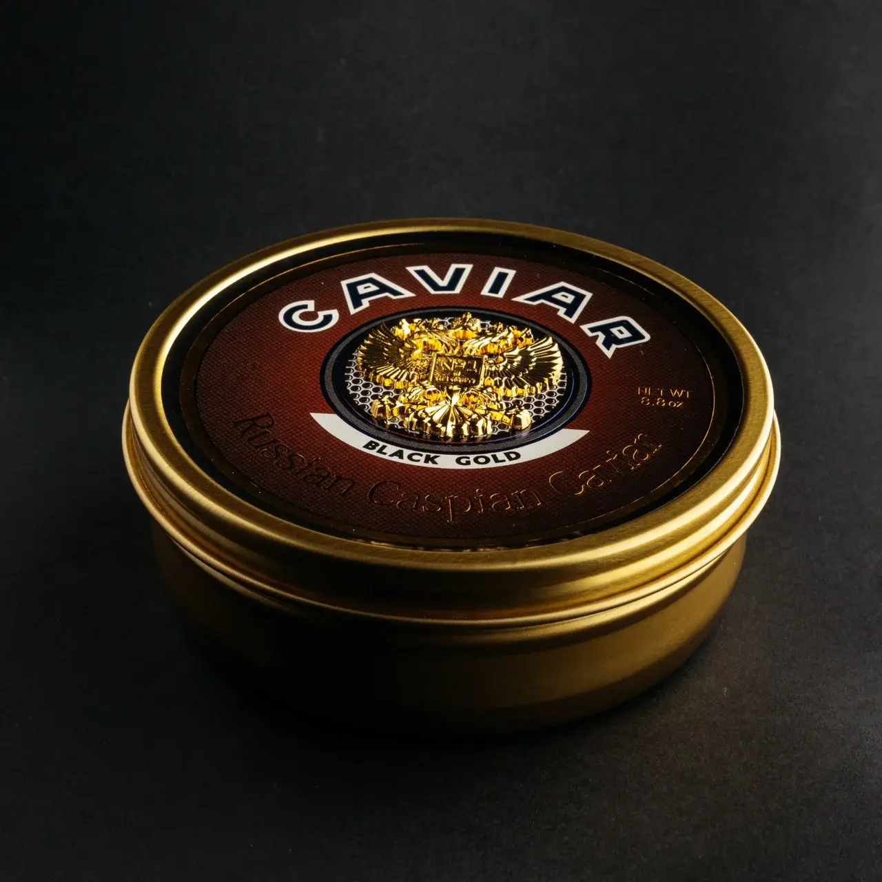 Черная икра осетровых рыб Black Gold, 500 г