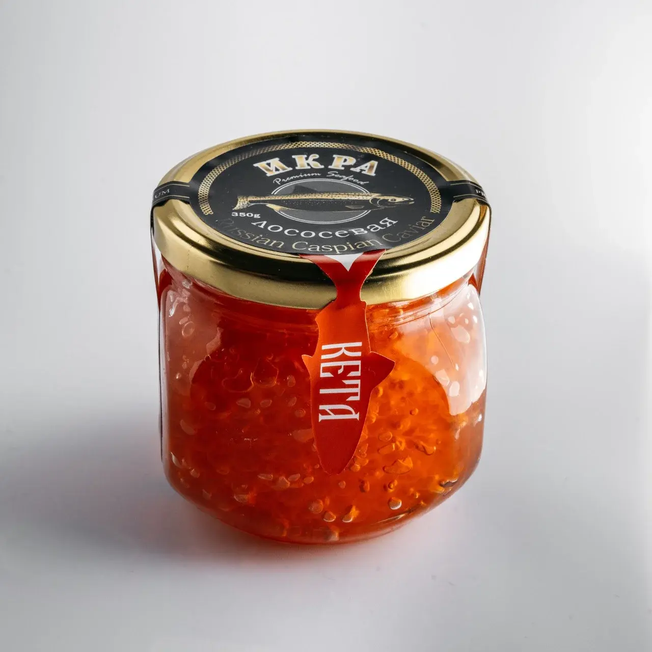 Красная икра Кеты, 350 г