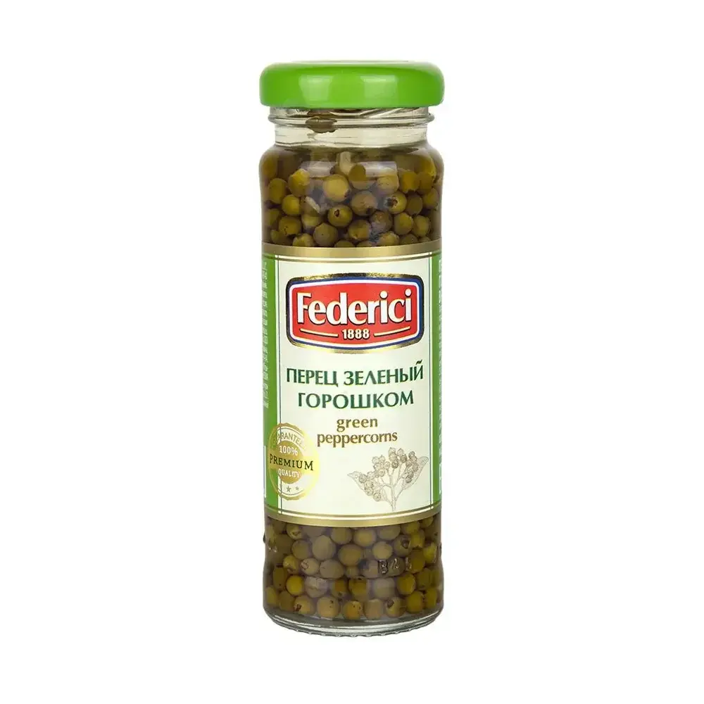 Перец зеленый горошком, Federici, 110 г.