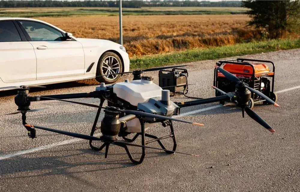 DJI Agras T40 б\у комплект Агродрон, генератор, 2 батареи