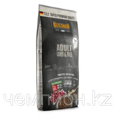 557825 BELCANDO ADULT LAMB&RISE, Белькандо Адалт ягненок, гипоаллергенный корм для собак, уп.12,5кг