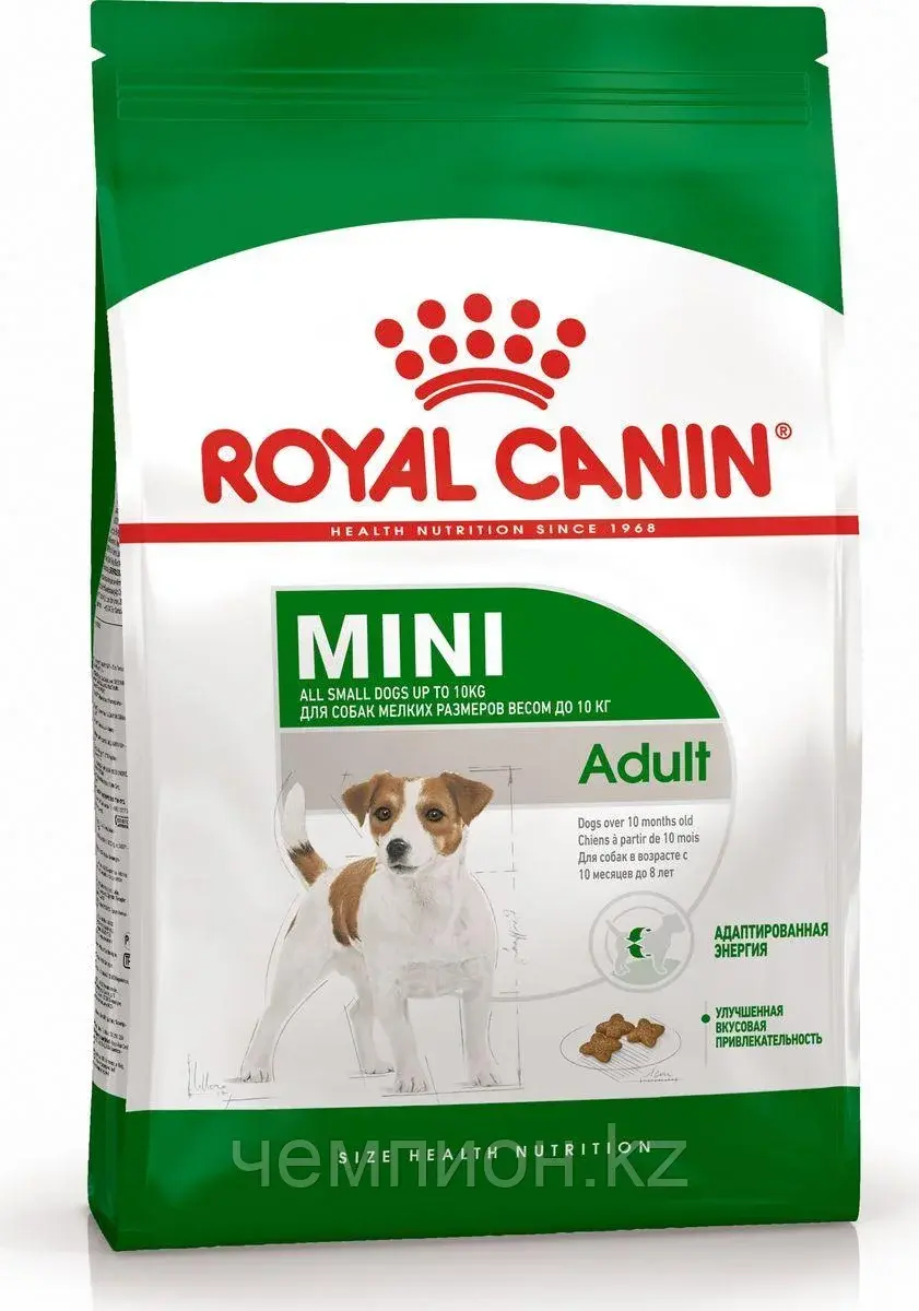 ROYAL CANIN Mini Adult, Роял Канин корм для взрослых собак мелких пород, уп. 8 кг Код: 580