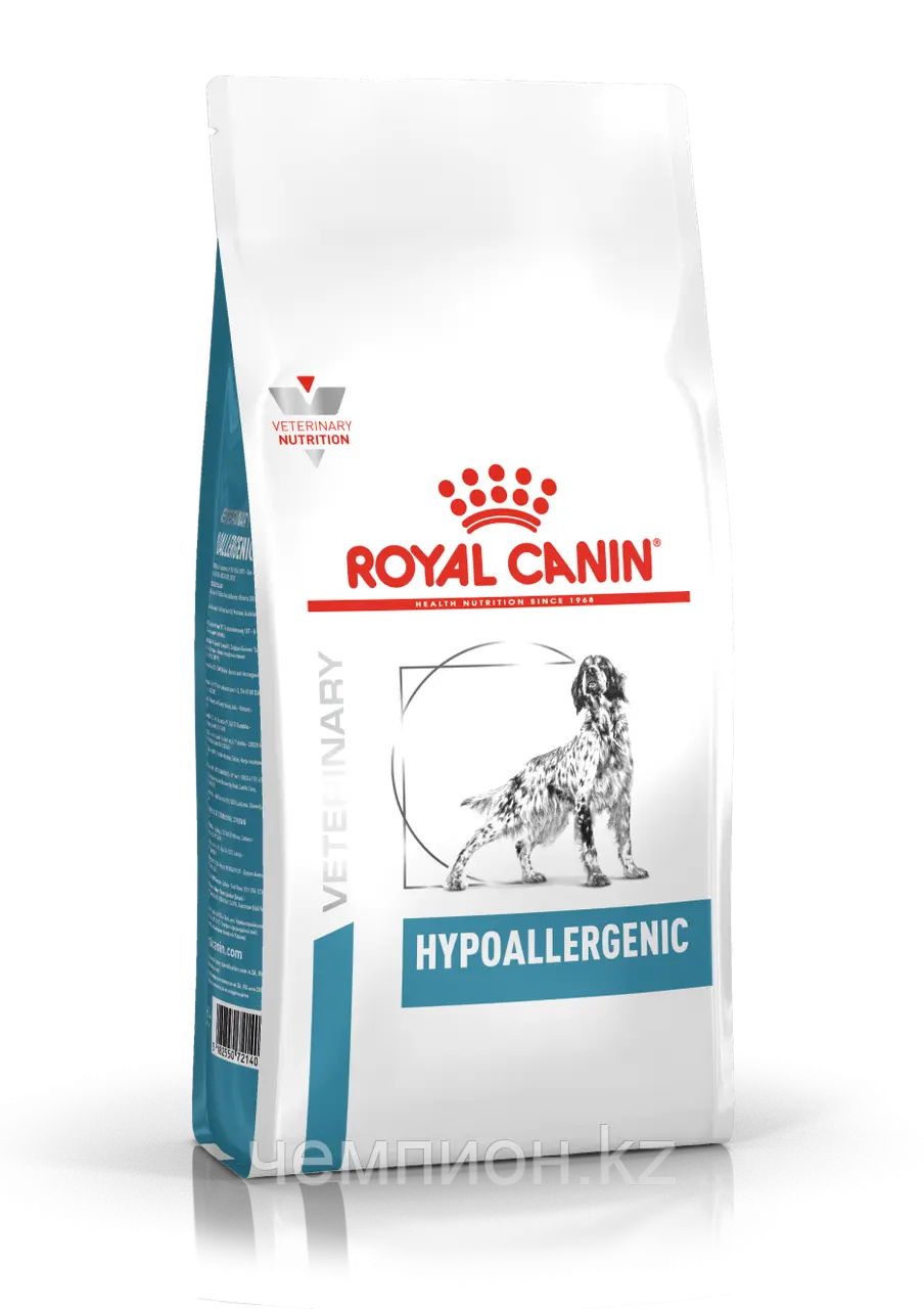 Royal Canin Hypoallergenic Canine, Роял Канин диета при пищевой аллергии собак, уп.2кг. Код: 2353