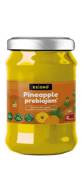 Джем низкокалорийный Prebiojam ананас Esoro Код: Т00001600