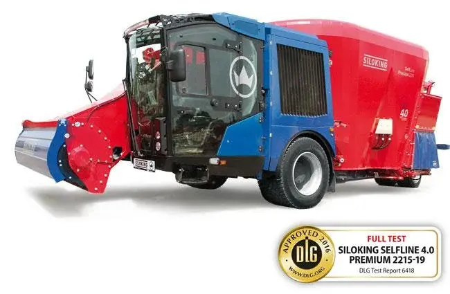 Cамоходный смеситель-кормораздатчик SILOKING SelfLine 4.0 Premium 2215 19 м³