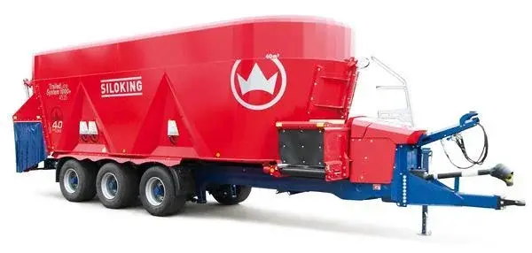 Прицепной смеситель-кормораздатчик SILOKING TrailedLine 4.0 Duo Avant 2014 14м³