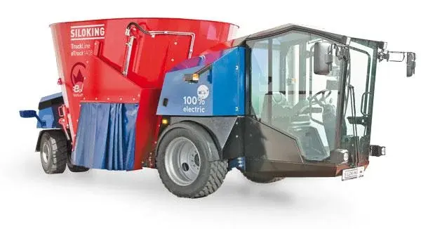 Электрический самоходный смеситель-кормораздатчик SILOKING TruckLine e.0 eTruck 1408 8 м³