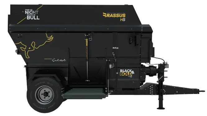 Горизонтальные смесители-кормораздатчики BRASSUS H от 5м3 до 14м3