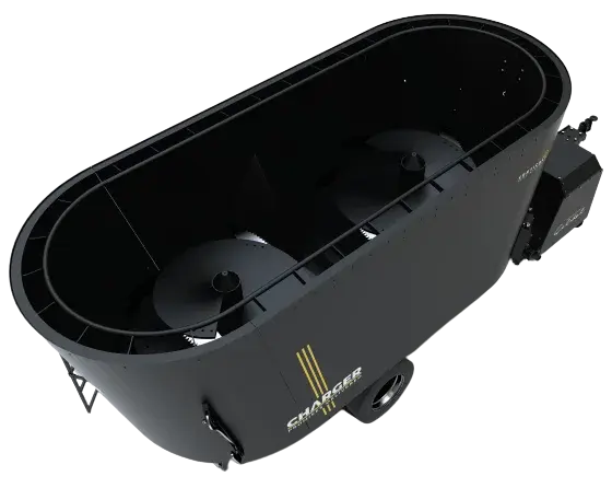 Вертикальный смеситель-кормораздатчик CHARGER V20
