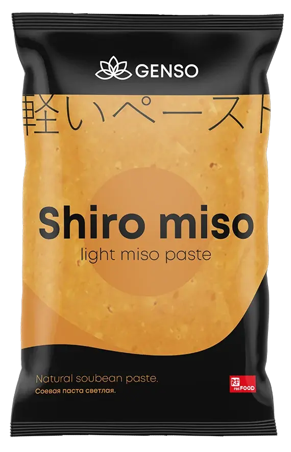 Паста Мисо "Aka miso" Genso натуральная из соевых бобов темная 1 кг Код: АМ0000059