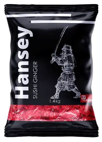 Имбирь Hansey маринованный розовый 1.4 кг