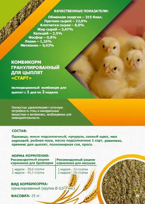 Комбикорма Ускаман "КРУПЫ ВОСТОКА ",Богданович и ВИАМИН