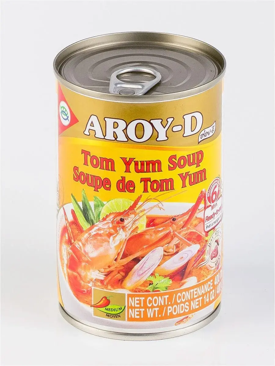 Суп Том Ям ,AROY-D .400 гр ж/б