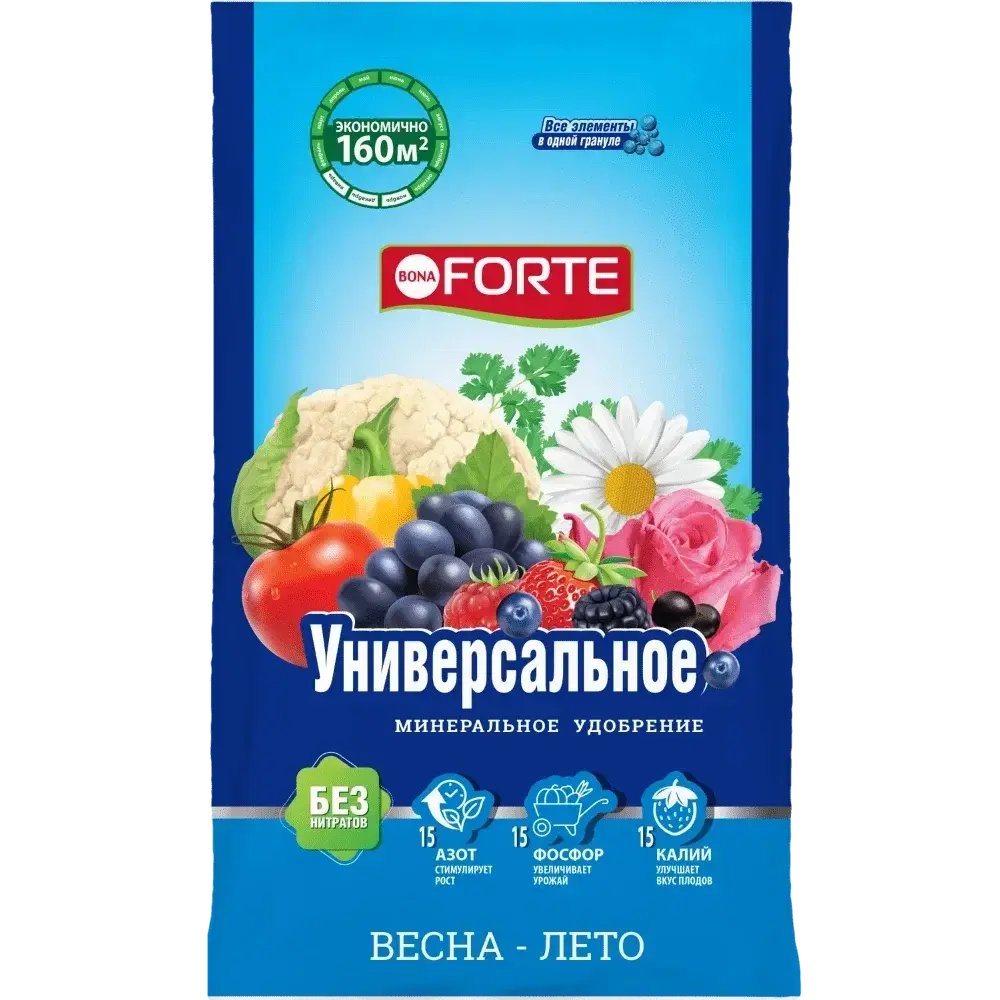 Удобрение Bona Forte универсальное 1кг 0155 Код: 00000025320