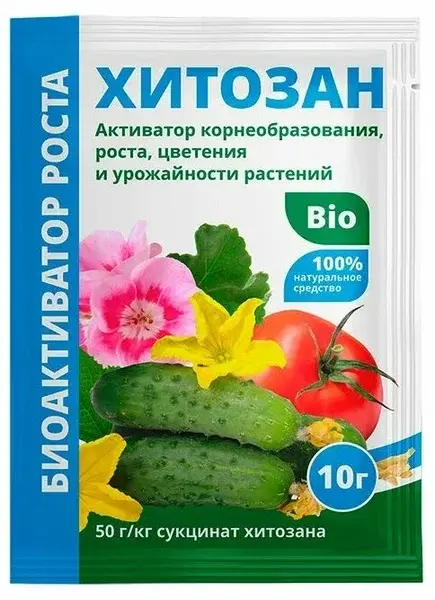 Хитозан Био 10г регулятор роста Код: 10-00015559