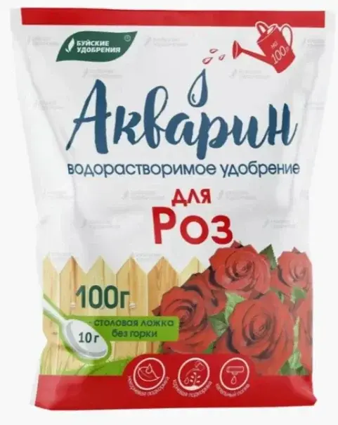 Удобрение Акварин для роз 100г Код: 0013