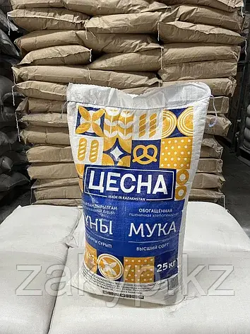 Мука Цесна высший сорт 25кг