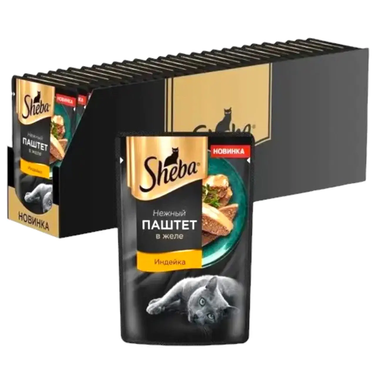 Sheba вз.курица и кролик 28*75г