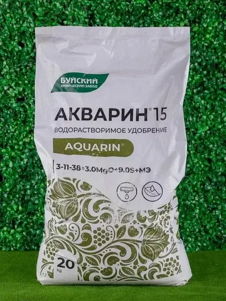 Удобрение Акварин-15 (20кг), цена за 1кг 0236 Код: 10-00015109