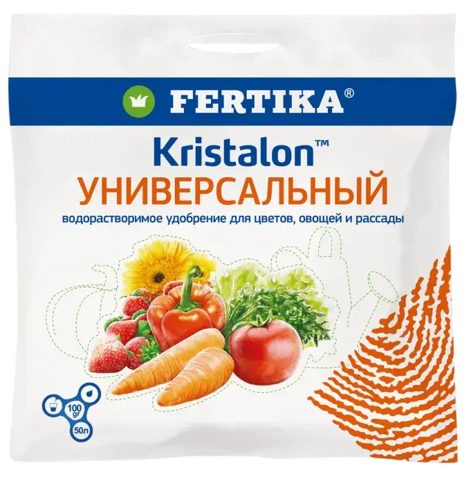 Удобрение Fertika Кристалон универсальный 100г Код: BK000000867