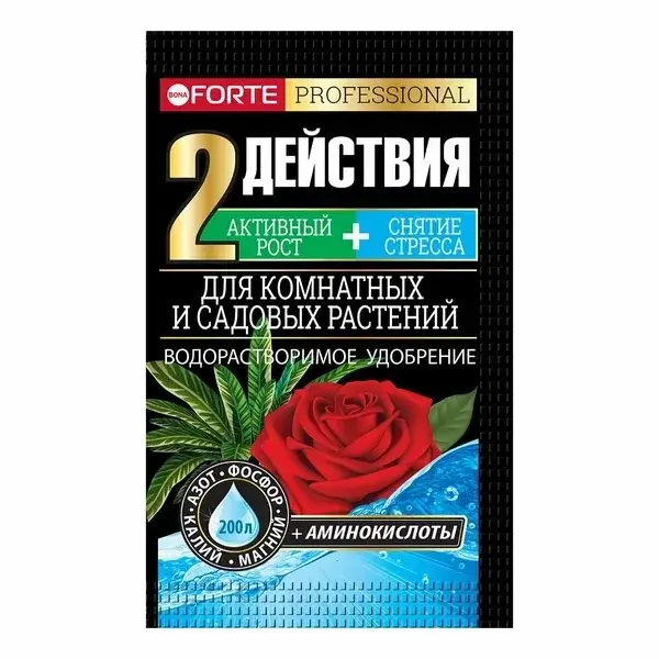 Удобрение Bona Forte для комнатных и садовых100гр Код: 10-00011423