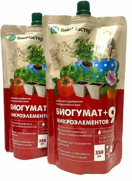 Биогумат+9 микроэлементов БиоМастер 350гр Код: 10-00011092