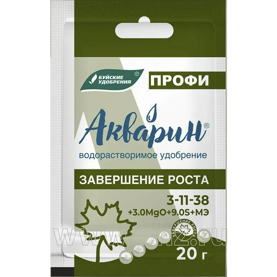 Удобрение Акварин-15 Профи завершение роста 20гр Код: 10-00016080