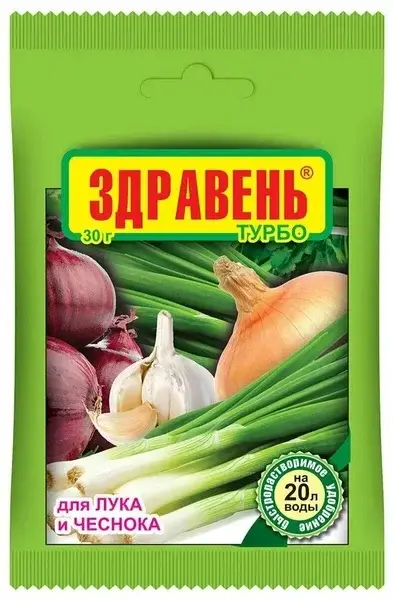 Удобрение Здравень лук, чеснок 30 гр Код: 10-00007764