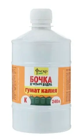 Гумат Калия Бочка и 4 ведра 600 мл Код: 00000006815