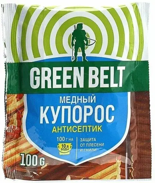 Медный купорос Green Belt (Грин Бэлт) 100гр 0061 Код: BK000009877