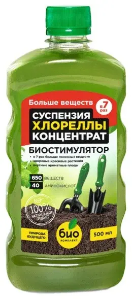 Суспензия Хлореллы концентрат Био-комплекс 0,5л 0155 Код: 10-00013754