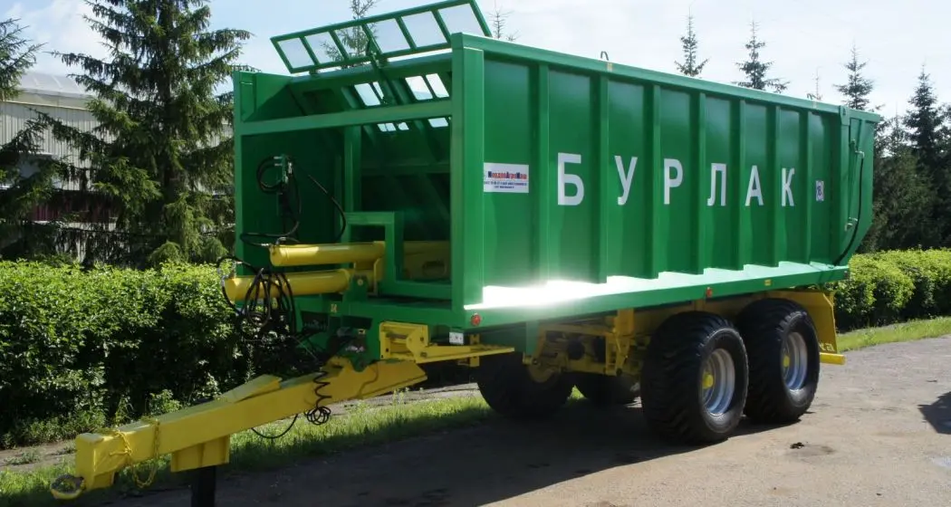 Полуприцеп с передвижной стеной ПТ-18