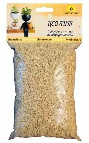 Удобрение Цеолит Биоабсолют 1-3мм 0,5л 0155 Код: 10-00018119